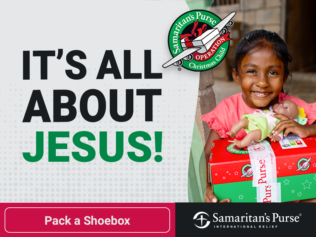 Click to Pack a Shoebox Online!