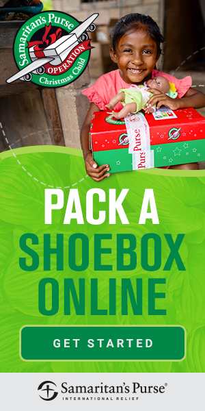 Click to Pack a Shoebox Online!